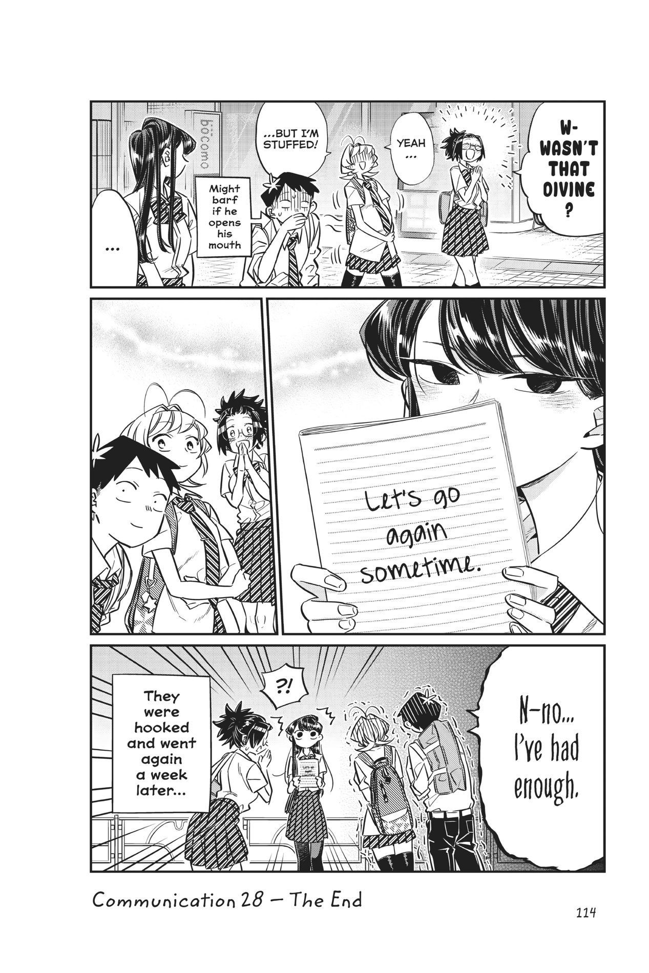 Komi Can’t Communicate, Chapter 28 image 12